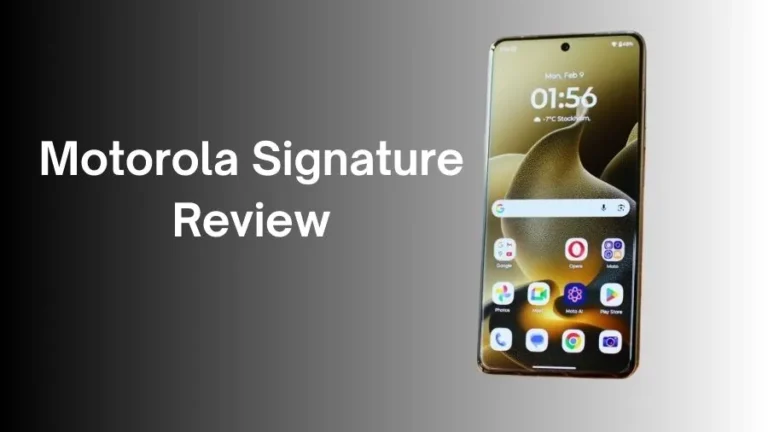 Motorola Signature Review